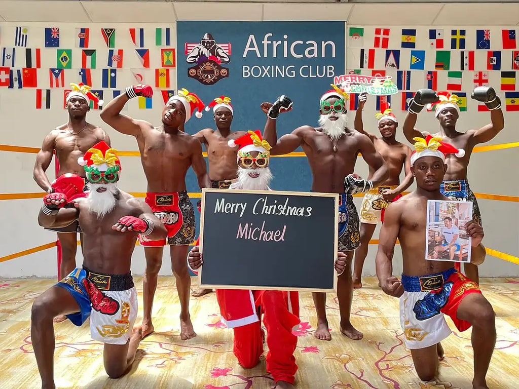 African kickboxers