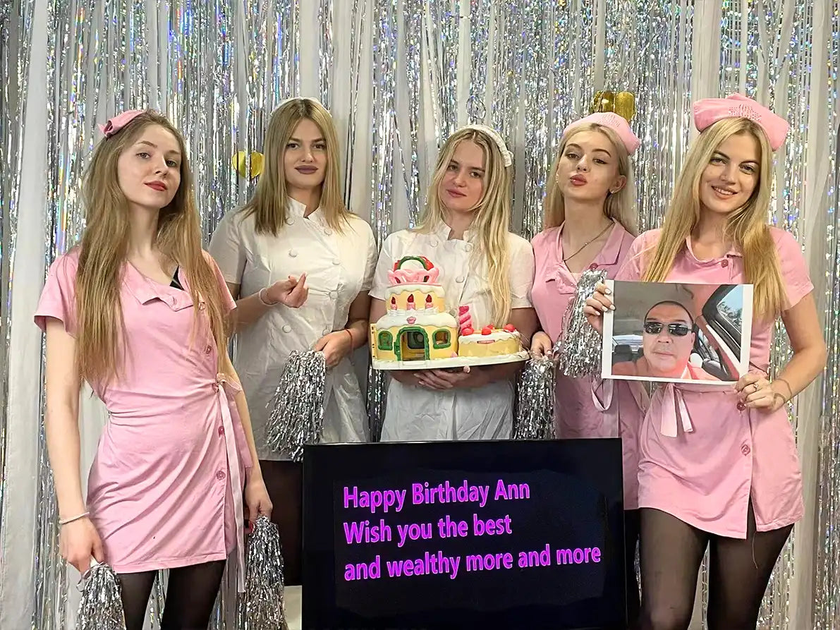 Glam Pink Girls